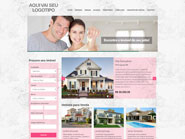 Modelo layout site imobiliária